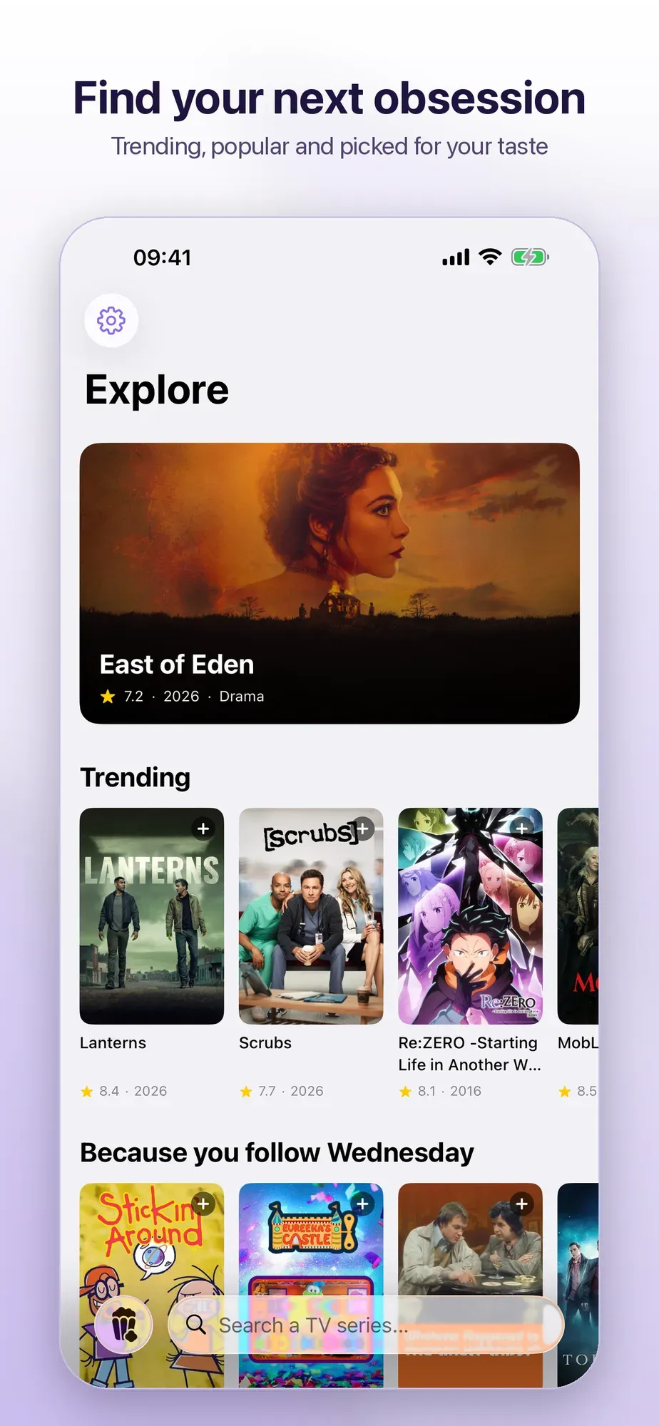 Esplora: tendenze e suggerimenti in base a ciò che segui